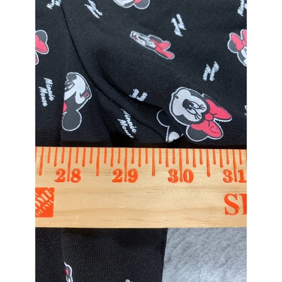 Disney Minnie Mouse Logo Crew Sweatshirt (Women's XXL) Black - Picture 8 of 12